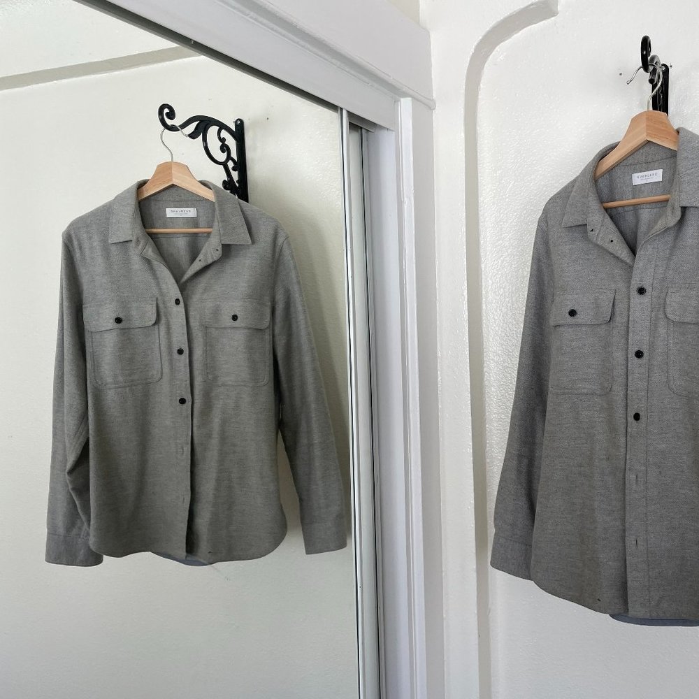 Soft Grey Everlane Jacket